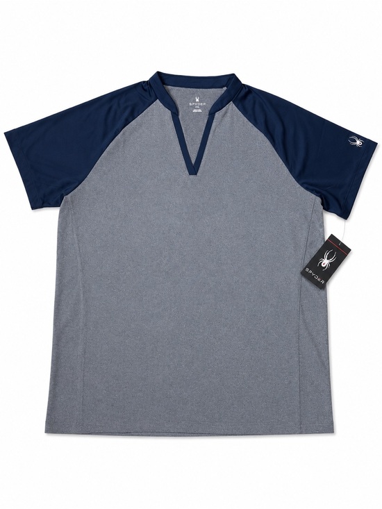 Spyder Other - Spyder Women’s Grey & Navy Light Golf Shirt